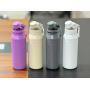 Portable 600ml Double Wall Stainless Steel Water Flask Travel Tumbler Insulated Vacuum Bottle With Handle for Business Gifts