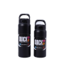 Customizable 18oz Double Wall Stainless Steel Vacuum Water Flask BPA-Free Straw Modern Design Adults' Camping Flask Applicable