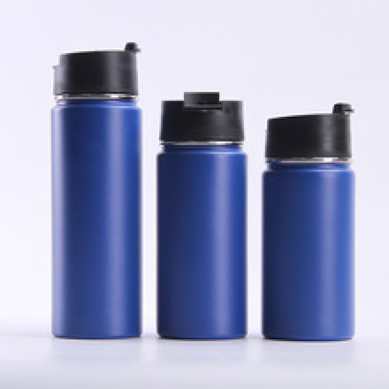 Custom Double-Walled Stainless Steel Flask Large Capacity Insulated Metal Thermos Cup Sports Water Bottle for Men Business Gifts