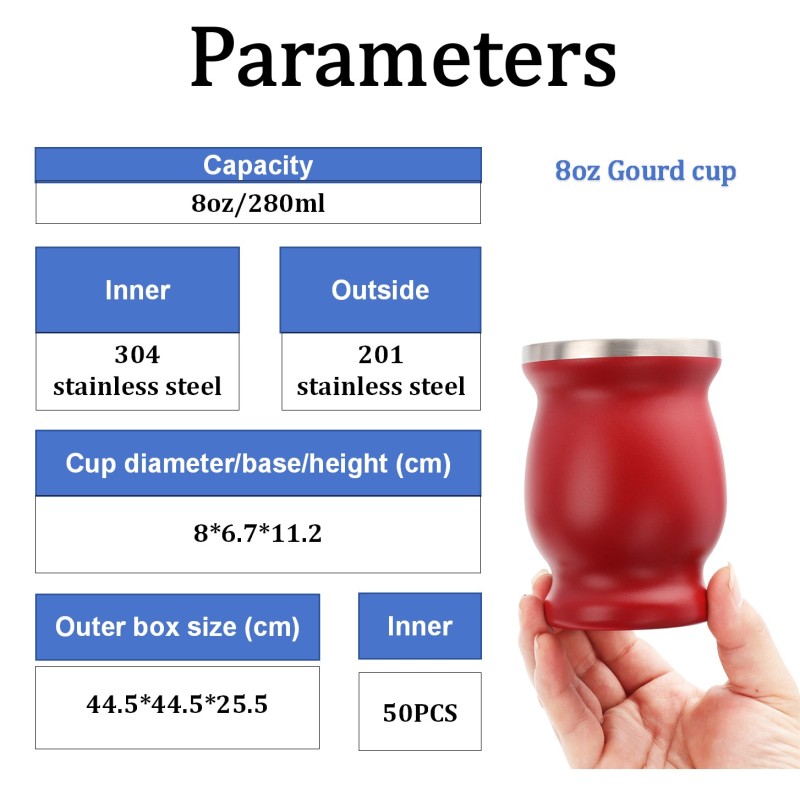 Customizable 8oz/280ml Highend Stainless Steel Modern Design Home for Mugs Bambilla Straw Brush Tea Cup Perfect Gift