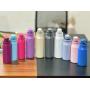 Portable 600ml Double-Wall Stainless Steel Tumbler Insulated Vacuum Water Flask with Handle for Travel Business Business Gifts