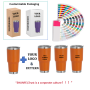 30oz Double Wall Vacuum Tumbler Portable Coffee Mugs with Lids  Gifts Customizable Print