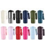 25 Oz Oem Custom Logo Insulated Vacuum Stainless Steel Tumbler With 2-in-1 Cup Lid Tea Compartment and Straw-factory Wholesale