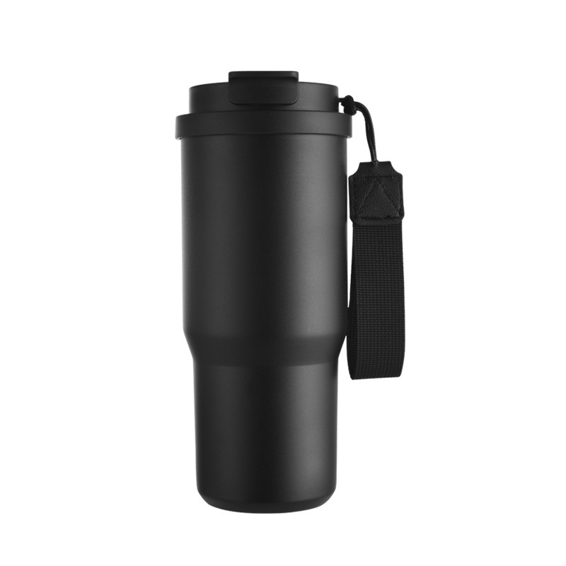 25 Oz Oem Custom Logo Insulated Vacuum Stainless Steel Tumbler With 2-in-1 Cup Lid Tea Compartment and Straw-factory Wholesale
