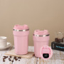 New Stylish 380ml 510ml Powder Coated Insulated Coffee Mug Portable Stainless Steel Thermal Travel Coffee Tumbler Cup