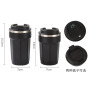 New Stylish 380ml 510ml Powder Coated Insulated Coffee Mug Portable Stainless Steel Thermal Travel Coffee Tumbler Cup