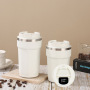 New Stylish 380ml 510ml Powder Coated Insulated Coffee Mug Portable Stainless Steel Thermal Travel Coffee Tumbler Cup