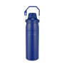 Leakproof Bpa-free Fast Flow Flask for Travel Camping Sports Insulated Stainless Steel Angled Spout Lid Water Bottle