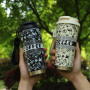 New 500ml Promotion Gift Office Travel 316 Stainless Steel Double Wall Thermos Flask Tea Coffee Drinking Tumbler Cup