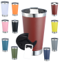 Custom Logo Thermal 500 Ml Double Wall Stainless Steel Classic Insulated Cups Travel Beer Mug Tumbler With Opener