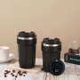 Stylish 380ml 510ml Powder Coated Insulated Coffee Mug Portable Stainless Steel Thermal Travel Tumbler Cup for Camping