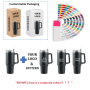 High Sale 40oz Double Wall Stainless Steel Tumbler with Handle for Coffee Business & Back to School Camping Gift Idea