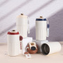 Dual Wall Stainless Steel Insulated Travel Tumbler Mug Smart LED Temperature Display Coffee Cup for Camping