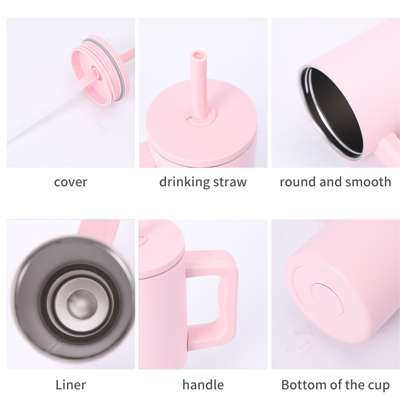 Large Capacity Insulated Sports Water Bottle Custom Double-Walled Stainless Steel Flask for Men and Women