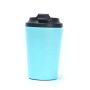 Double-Walled 12oz Stainless Steel Insulated Travel Mug Leak-Proof Recyclable Coffee Tumbler with Lid for Back to School
