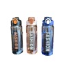 Hot Sale 750ml Summer Portable Sport Straw Water Bottle Drop-Proof Plastic Water Bottle with Rope for Back to School