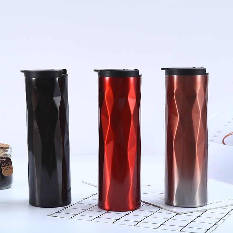Custom Brand 17oz Double Wall Insulated Stainless Steel Luxury Insulated Travel Coffee Mug With Logo