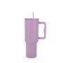 40oz Handle Stainless Steel Cup 304 Vacuum Insulated Car Cold Beer Cup with Lid and Straw for Camping