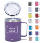 Custom Logo Eco-Friendly Double Wall Stainless Steel Travel Insulated Coffee Cup Hot for Mugs with Termos Thermos Feature
