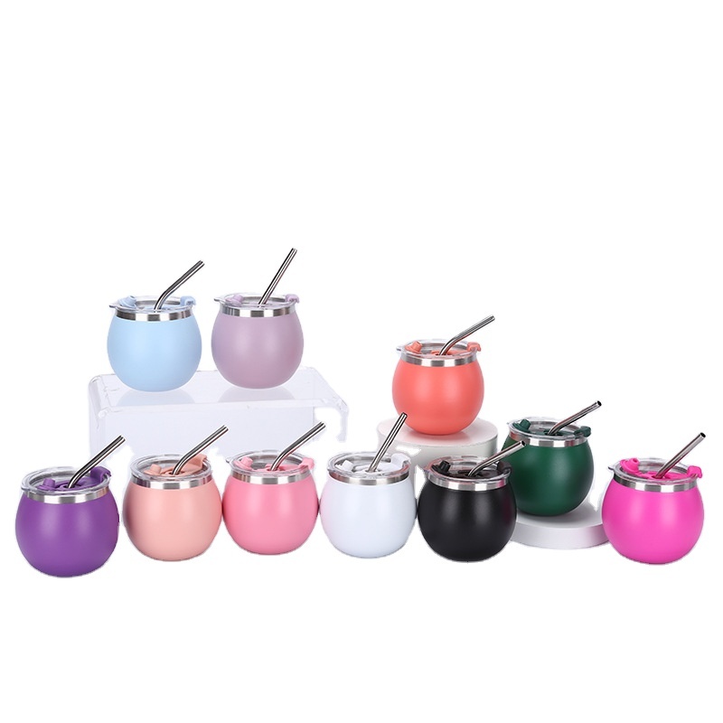 Imperial Playadito Complete Mate Argentinos Kit with Calabaza Bombilla Stainless Steel Accessories Vacuum Bottle for Camping