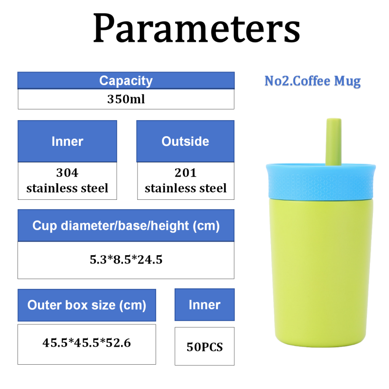 Best Seller 350ml Leakproof Stainless Steel Tumbler for Kids Custom Hot/Cold Water Bottle with Straw Cute Design for Camping