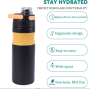 580ml Stainless Steel Thermos Water Bottle BPA Free Leakproof Sports Design American Style for Back to School