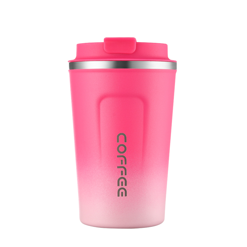 New Double Wall Stainless Steel 380ml Tumbler Smart Temperature Display Coffee Mug Cups for Tea and Beer Metal Material
