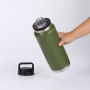 36 oz Insulated Double Wall Stainless Steel Water Bottle Gym Sports Ceramic Cups Drinking Bottle