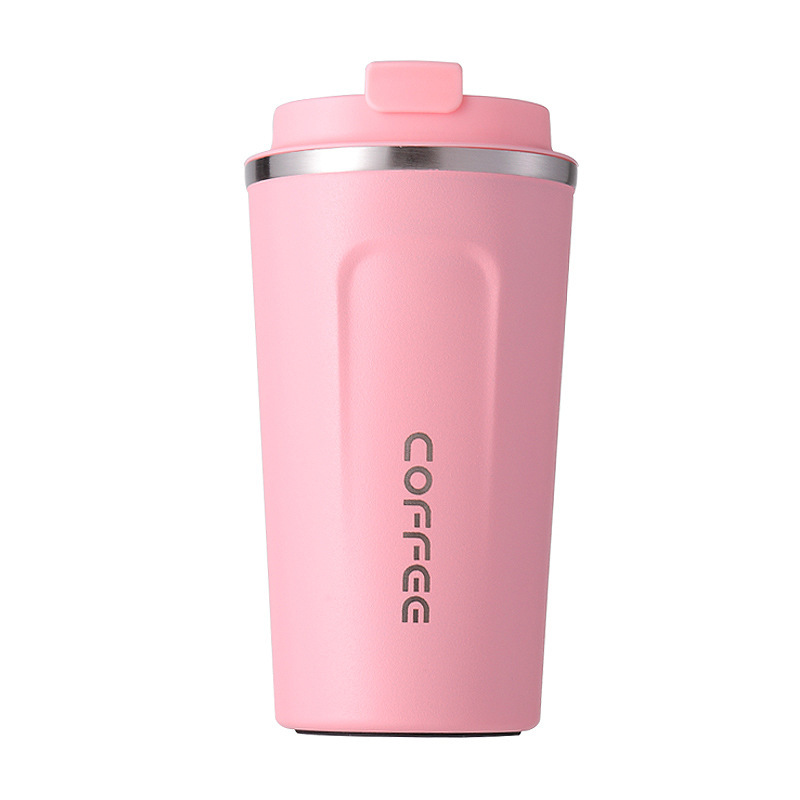 Stainless Steel Insulated Thermal Coffee Tumbler Cups Double Wall for Mugs with Lid Ceramic Thermal Cup