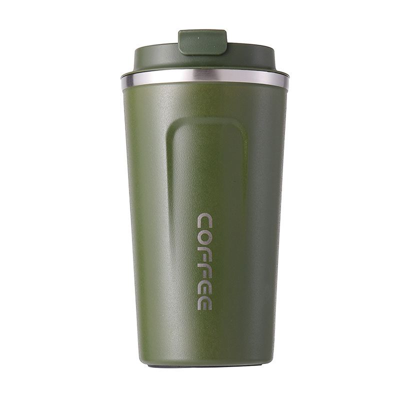 Stainless Steel Insulated Thermal Coffee Tumbler Cups Double Wall for Mugs with Lid Ceramic Thermal Cup