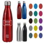 Custom Logo Classic 350/500ml Double Wall Vacuum Insulated Stainless Steel Bottle Leakproof Lids for School Travel Applicable