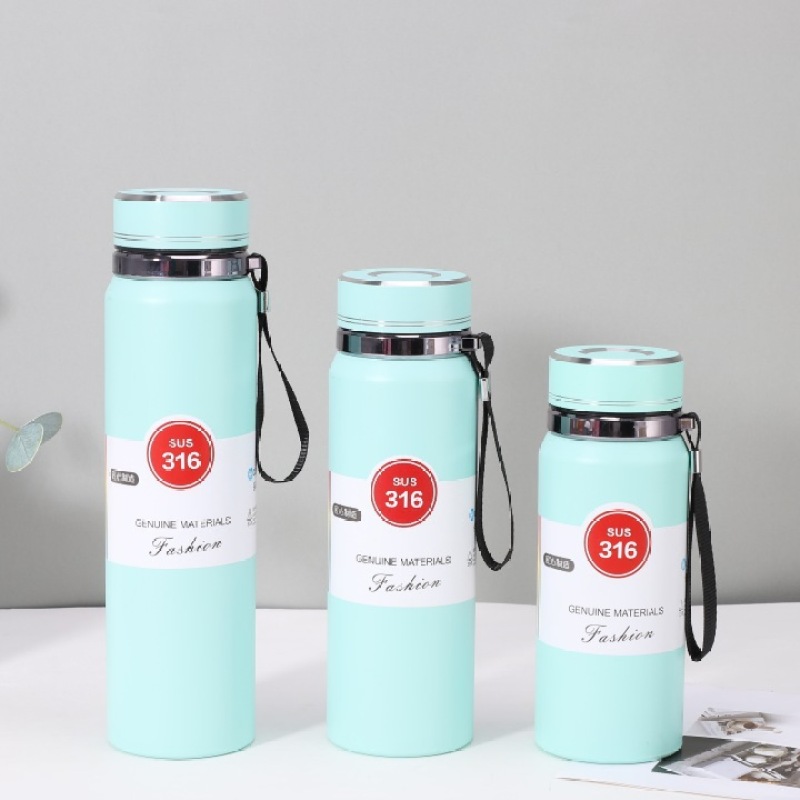 1000ml 316 Large Capacity Outdoor Stainless Steel Portable Vacuum Insulated Cup