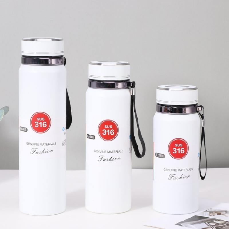 1000ml 316 Large Capacity Outdoor Stainless Steel Portable Vacuum Insulated Cup