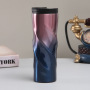 500ml Metal Tumbler Insulated Vacuum Reusable Coffee Cup Mug Stainless Steel Thermal Mug