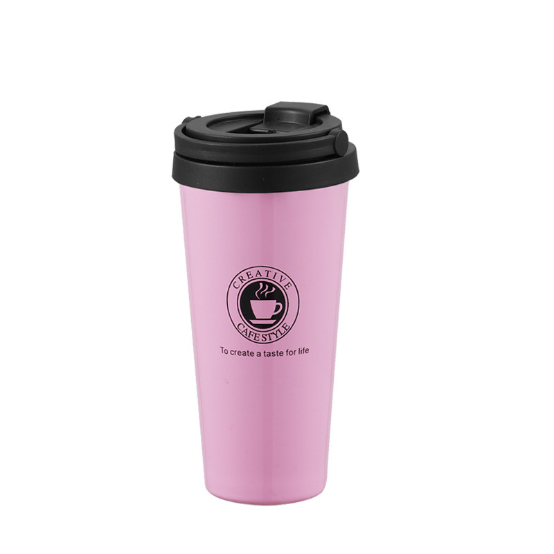 Wholesale Custom Logo Double-Walled Stainless Steel Tumbler Cups Vacuum-Insulated Coffee Tumblers with Lids for Business Gifts