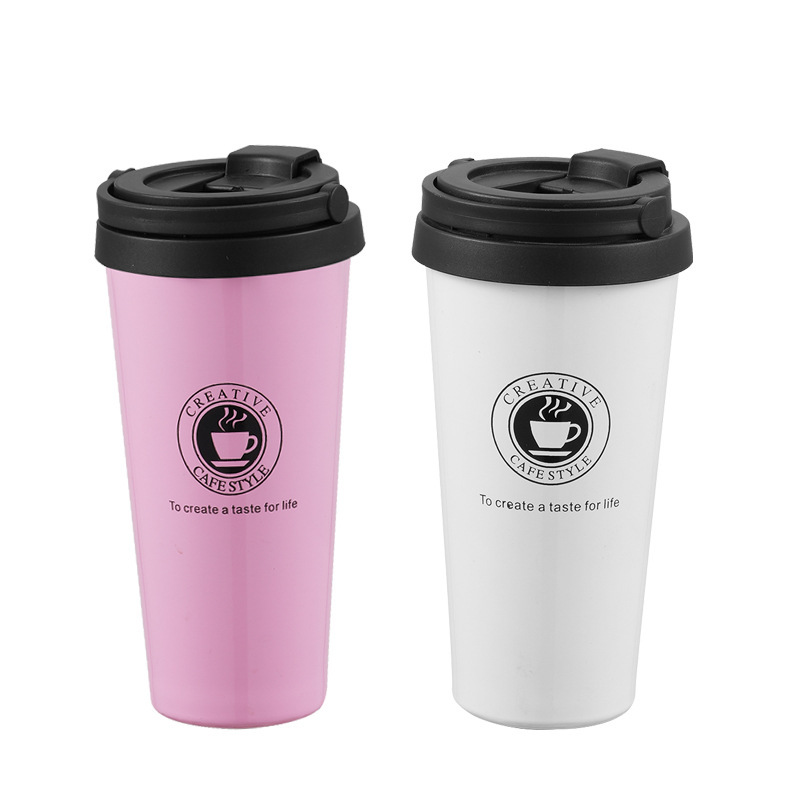 Wholesale Custom Logo Double-Walled Stainless Steel Tumbler Cups Vacuum-Insulated Coffee Tumblers with Lids for Business Gifts