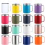 12oz/14oz/16oz/24oz Custom Factory Stainless Steel Coffee Mug Personalized Logo Printed for Adults for Business Gifts
