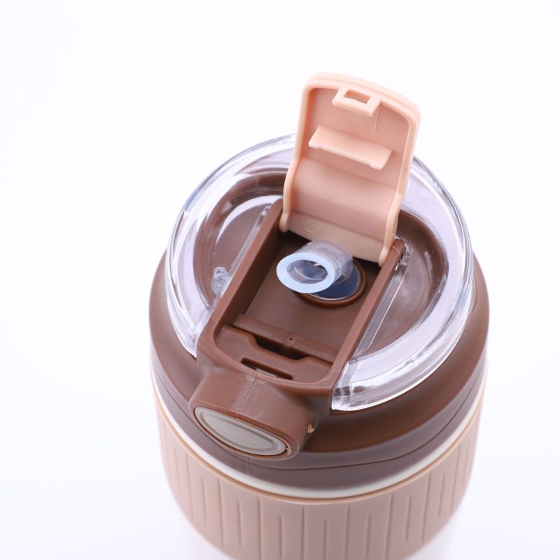 Wholesale New Product Travel Tumbler 320ml Stainless Steel Vacuum Insulated Water Bottle with Silicone Sleeve