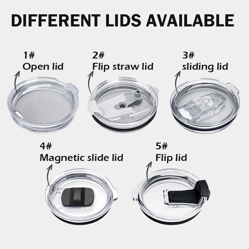 Private Label Double Wall Stainless Steel Travel Tumbler Insulated Coffee Mug Handle Lid Customizable Thermos Cup for On-the-Go