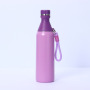 304 Stainless Steel Double Layer Vacuum Insulated Bottle With Carrying Cord Portable Sports Hot Water Bottle 500ml