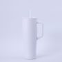 Custom 40oz Stainless Steel Tumbler Handle Straw Vacuum Insulated Travel Mug for Coffee for Business Gifts Personalized Logo