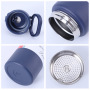 500ml 316 Stainless Steel Sports Insulated Drink Tumbler Water Bottle Thermal Vacuum Cups Mug Sports Kettle Flask With Handle