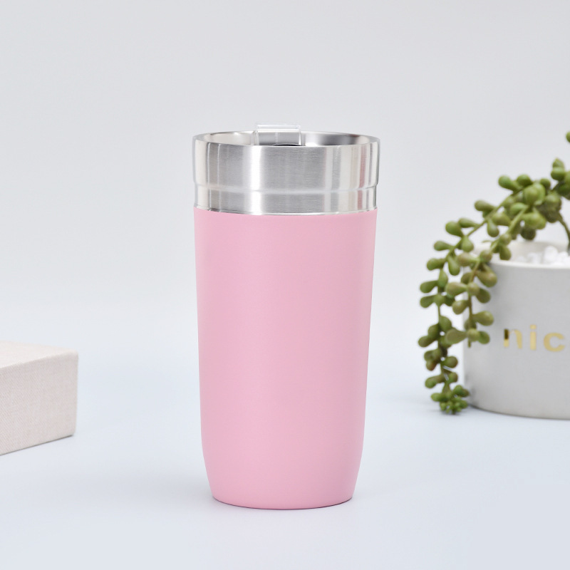 Factory Direct 500ml Double-Wall Stainless Steel Insulated Tumbler for Water Beer Car Use for Back to School