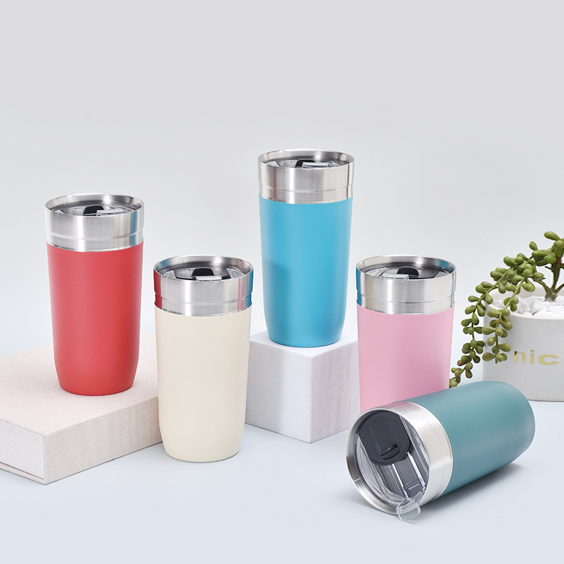 Factory Direct 500ml Double-Wall Stainless Steel Insulated Tumbler for Water Beer Car Use for Back to School