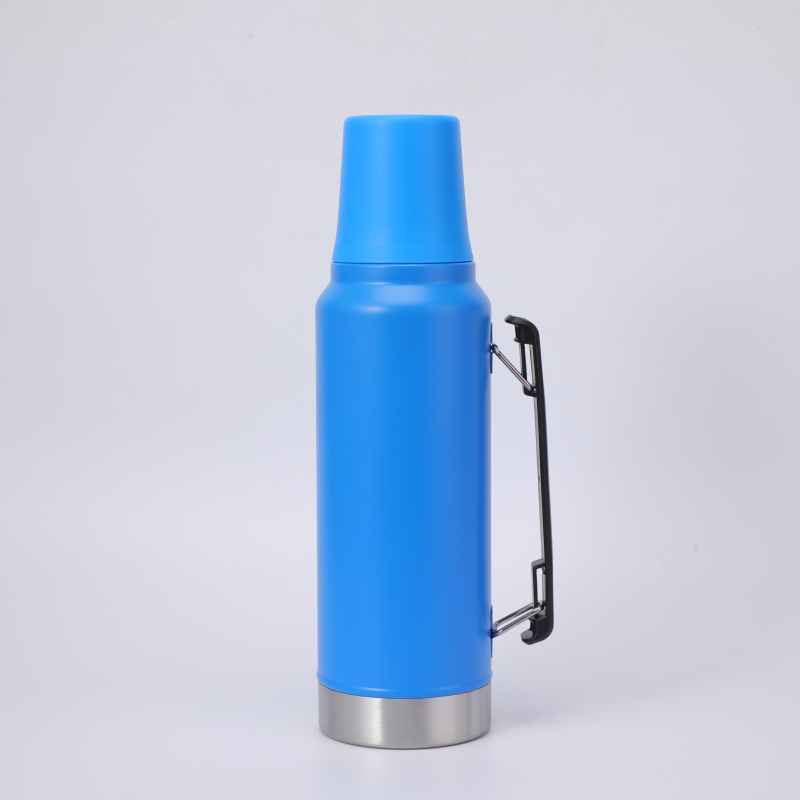 Large Capacity Insulated Stainless Steel Outdoor Camping Travel Thermos Vacuum Flask Cup 6-12 Hours Thermal Insulation