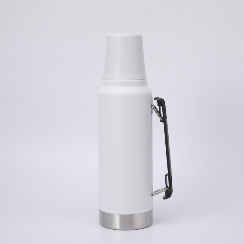 Large Capacity Insulated Stainless Steel Outdoor Camping Travel Thermos Vacuum Flask Cup 6-12 Hours Thermal Insulation