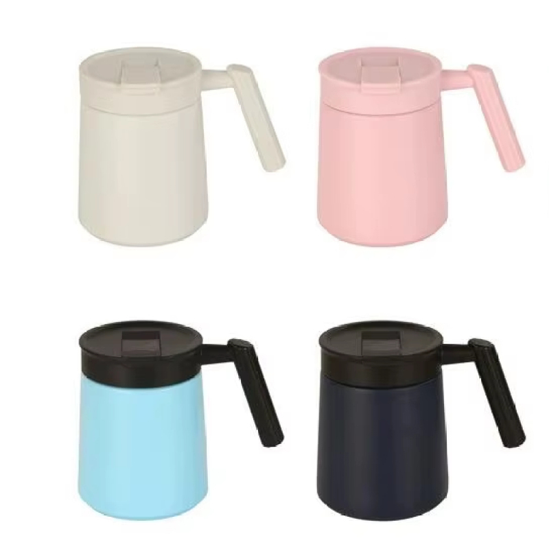 Different Colors 500ml Mini Tumbler Double Wall 304 Stainless Steel Portable Thermal Pot Coffee Container