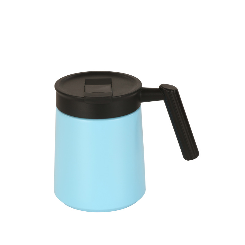 Different Colors 500ml Mini Tumbler Double Wall 304 Stainless Steel Portable Thermal Pot Coffee Container