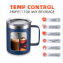 Custom 12oz Stainless Steel Coffee Mug Factory-Promoted Personalized Logo Printed for Adults