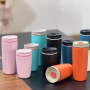 Personalised 12oz/22oz Stainless Steel Double Wall Insulated Coffee Tumbler Button Cap Water Bottle for Business Gifts
